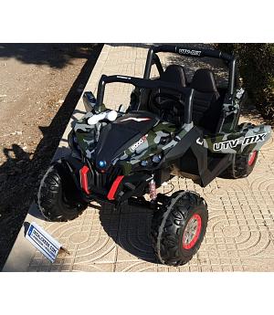 COCHE BUGGY ELÉCTRICO XMX CAMUFLAJE, 4MOTORES 12V, PANTALLA MP4  - INDA123-XMX-603cm